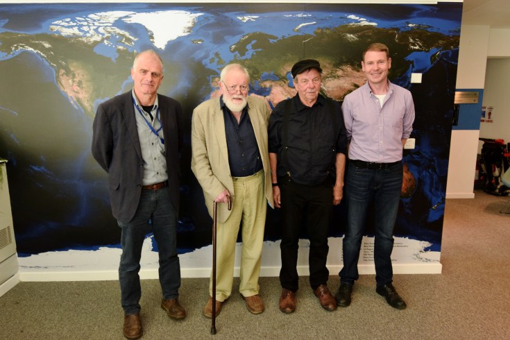 John Fanshawe Michael Longley Michael Mackmin Matt Howard photo by Yasmine Rix